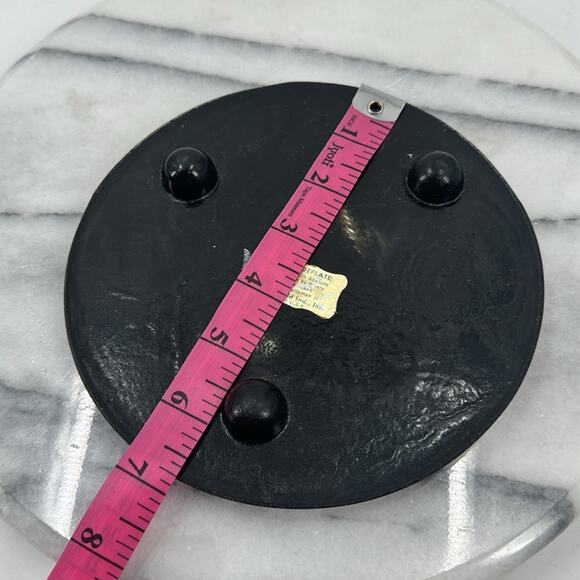 Vintage Abalone Shell Resin Mid Century trivet - Picture 5 of 6